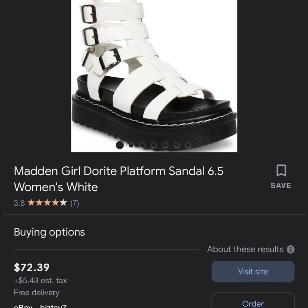 Madden girl womens Dorite wedge sandal dr. Martens style